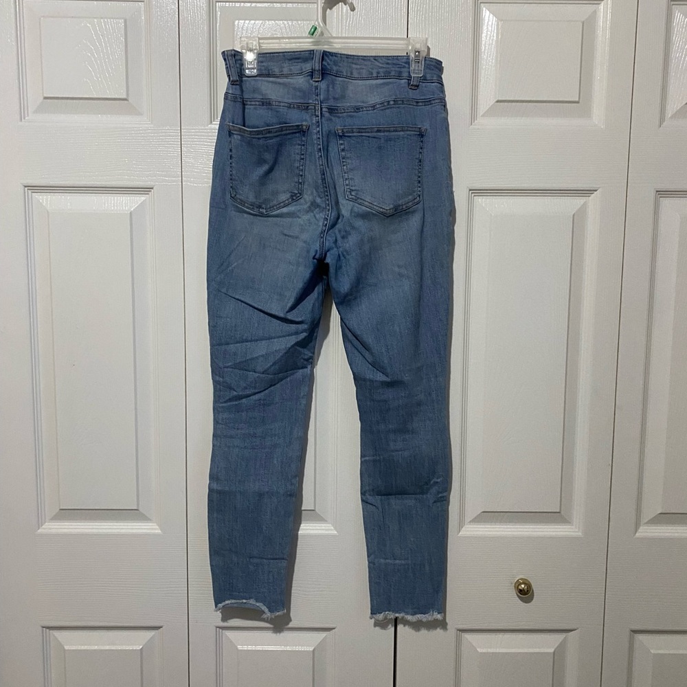 Light Blue Ripped Jeans - Picture 3 of 3